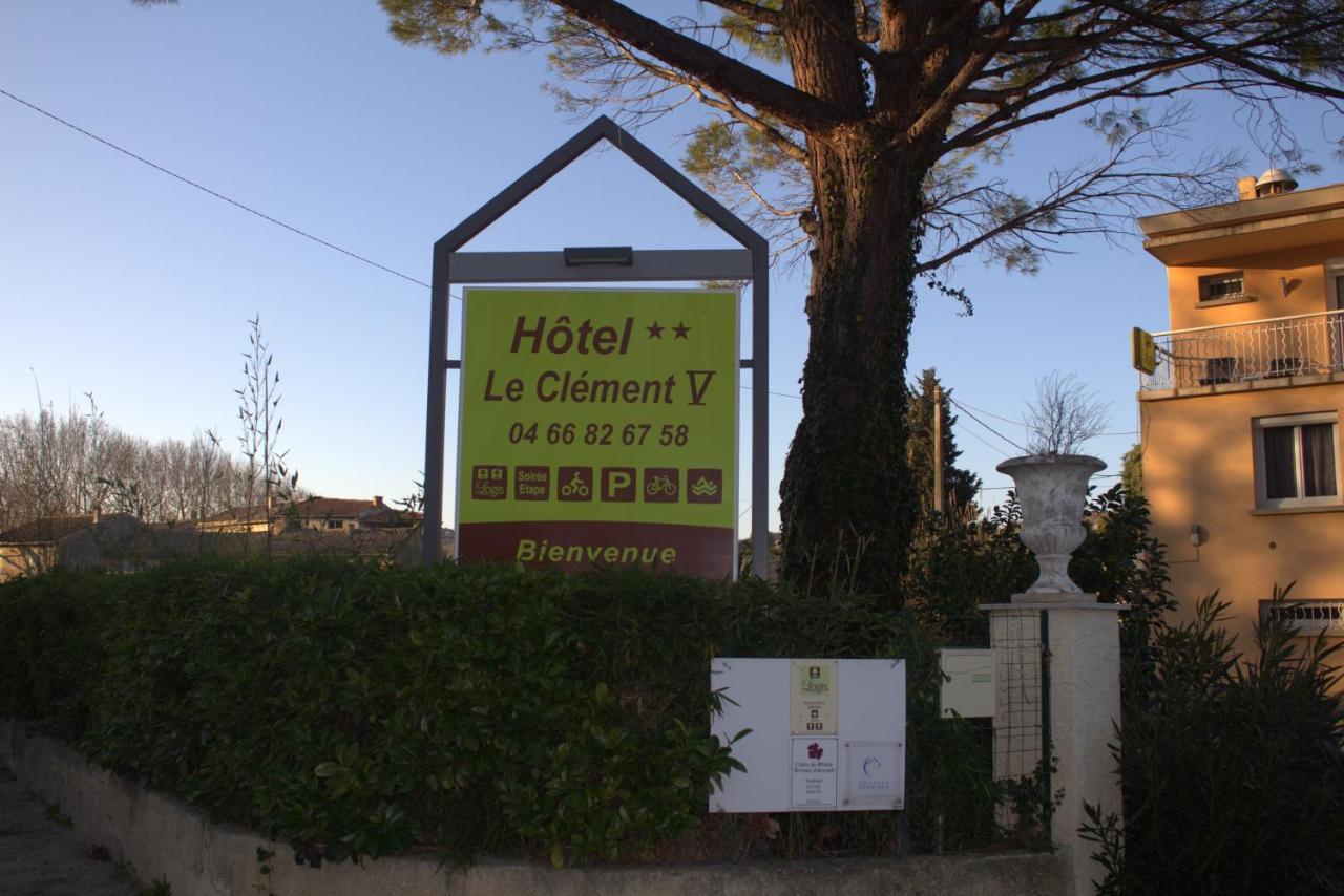 Logis Hotel Le Clement V Рокемор Экстерьер фото